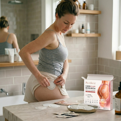 💖Purelora® CurveSculpt Micro-Patch ✦ Sculpt • Firm • Smooth Lower Body Curves ✦ Micro-Needle Infusion System